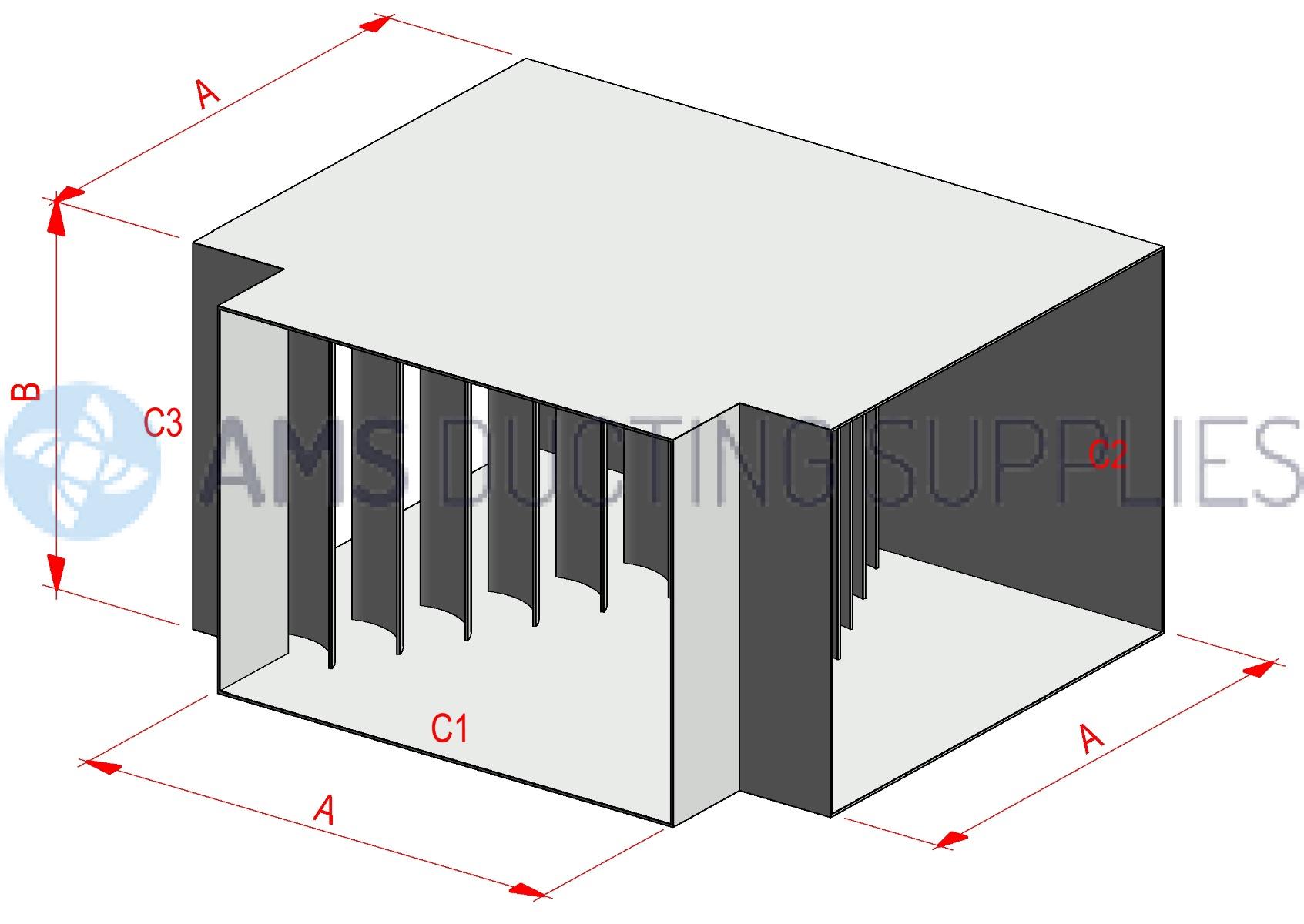 Rectangular Ductwork Tees