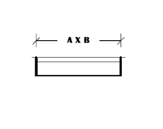 Rectangular Ductwork Cap End - 200mm × 600mm