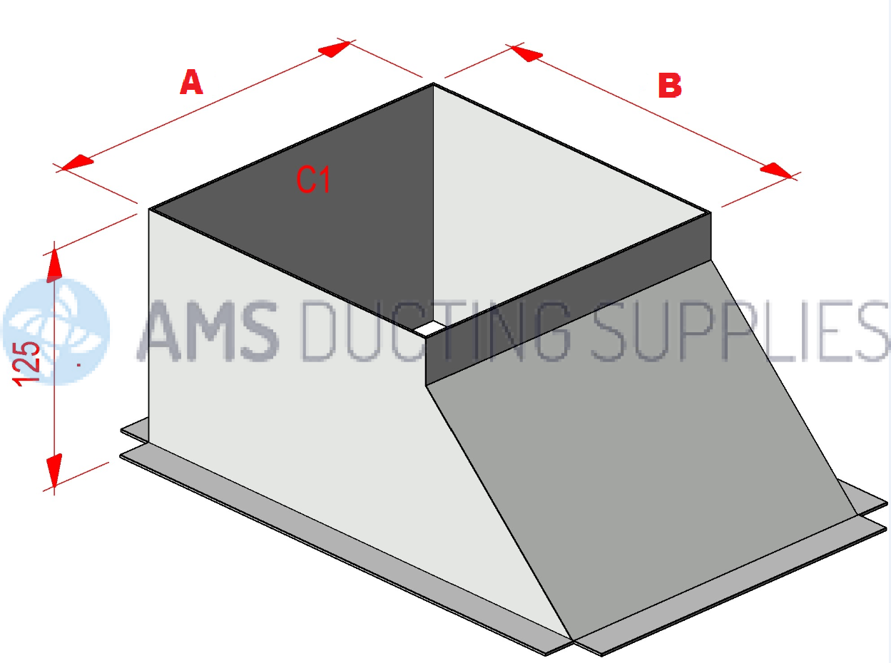 Rectangular Ductwork Flat Shoes