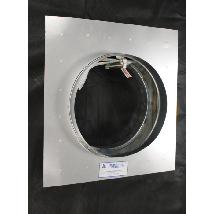 Circular Fire Damper c/w Drywall Plate 400mm