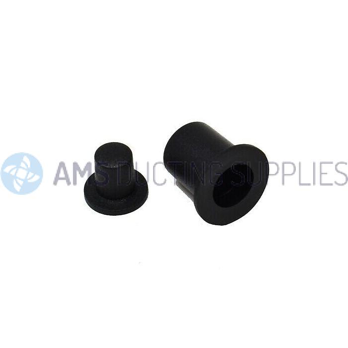 Cap End M8 (100 QTY)