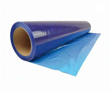 Self Adhesive Blue Film For Dust Protection & Sealing Ducts (1000mm Wide)