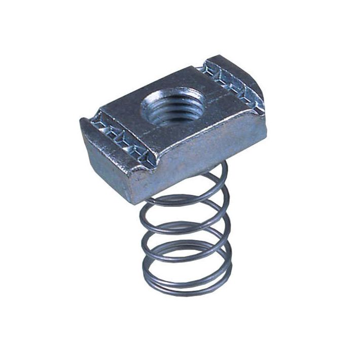 M8 Channel Nut (100 QTY) With Spring