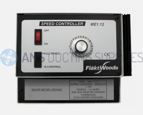 Flakt Woods ME1.12 (12amp) Speed Controller