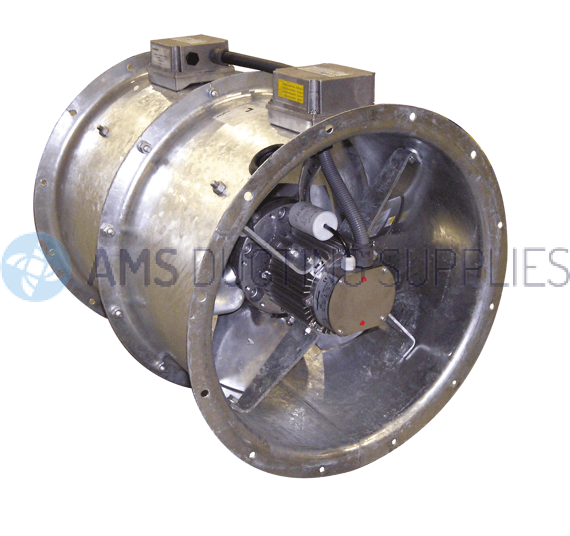 Flakt Woods Two-Stage Contra Rotating 400mm MaXfan2