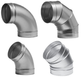 Spiral Ducting Bends