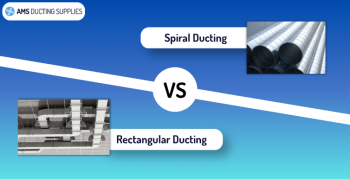 Spiral Ducting vs Rectangular Ducting Blog infographic