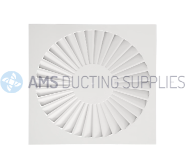 Swirl Diffuser, 595x595 c/w 356 insert (SWF)