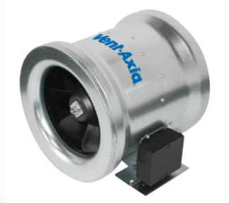 Vent Axia ACM Inline Mixed Flow Fan - Single Phase – 250mm - 17110010