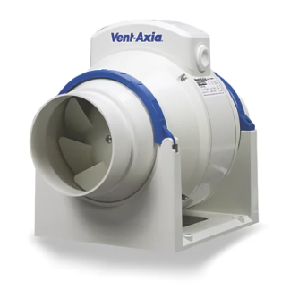 Vent Axia ACM Inline Mixed Flow Fan - Single Phase – 100mm - 17104010