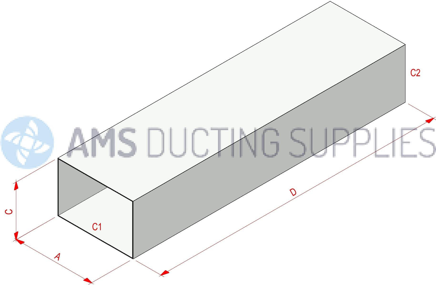 Rectangular Ductwork Straight Lengths